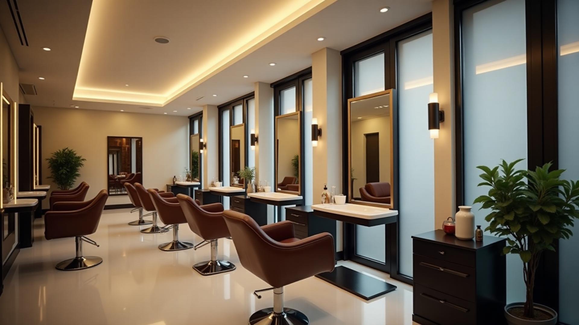 Salão de beleza moderno